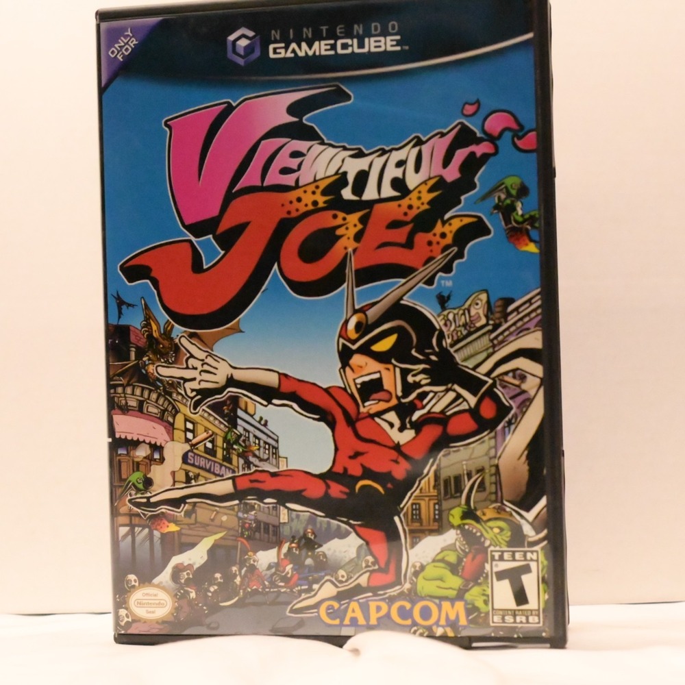 Viewtiful Joe Nintendo GameCube Complete Manual Case Disc